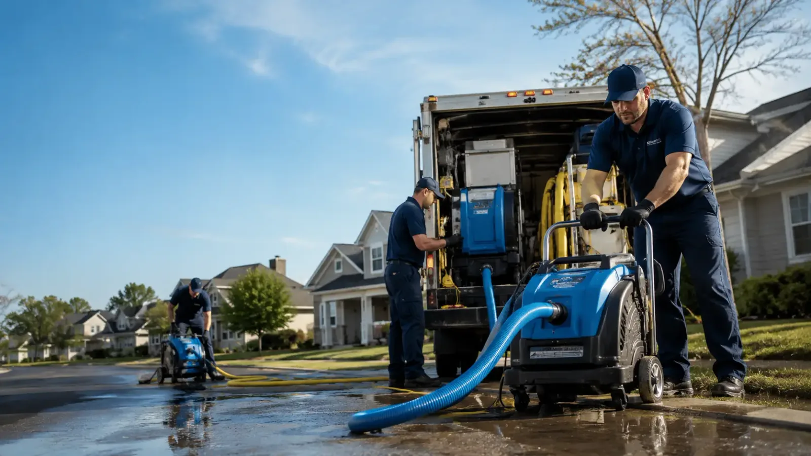 Flood Damage Cleanup in Amazonia, MO